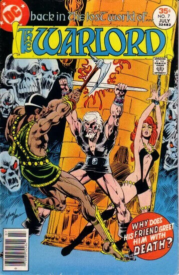 DC Comics The Warlord #7 Bronze Age 1977