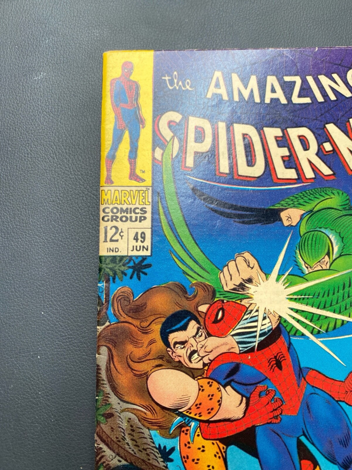 Marvel Comics Amazing Spider-man #49 Silver Age 1967 Vulture Kraven
