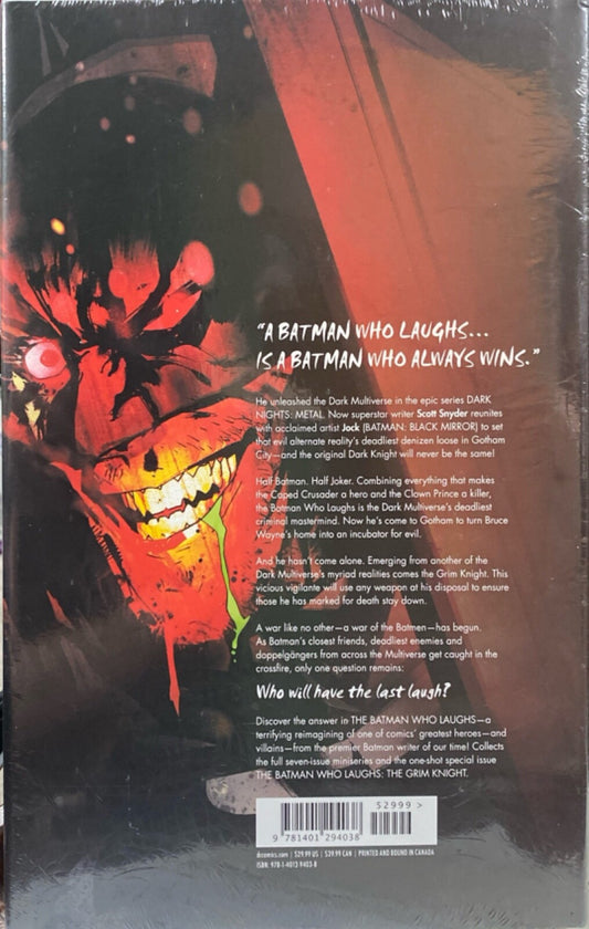 DC Comics The Batman Who Laughs by 2019 Modern Age Hardcover