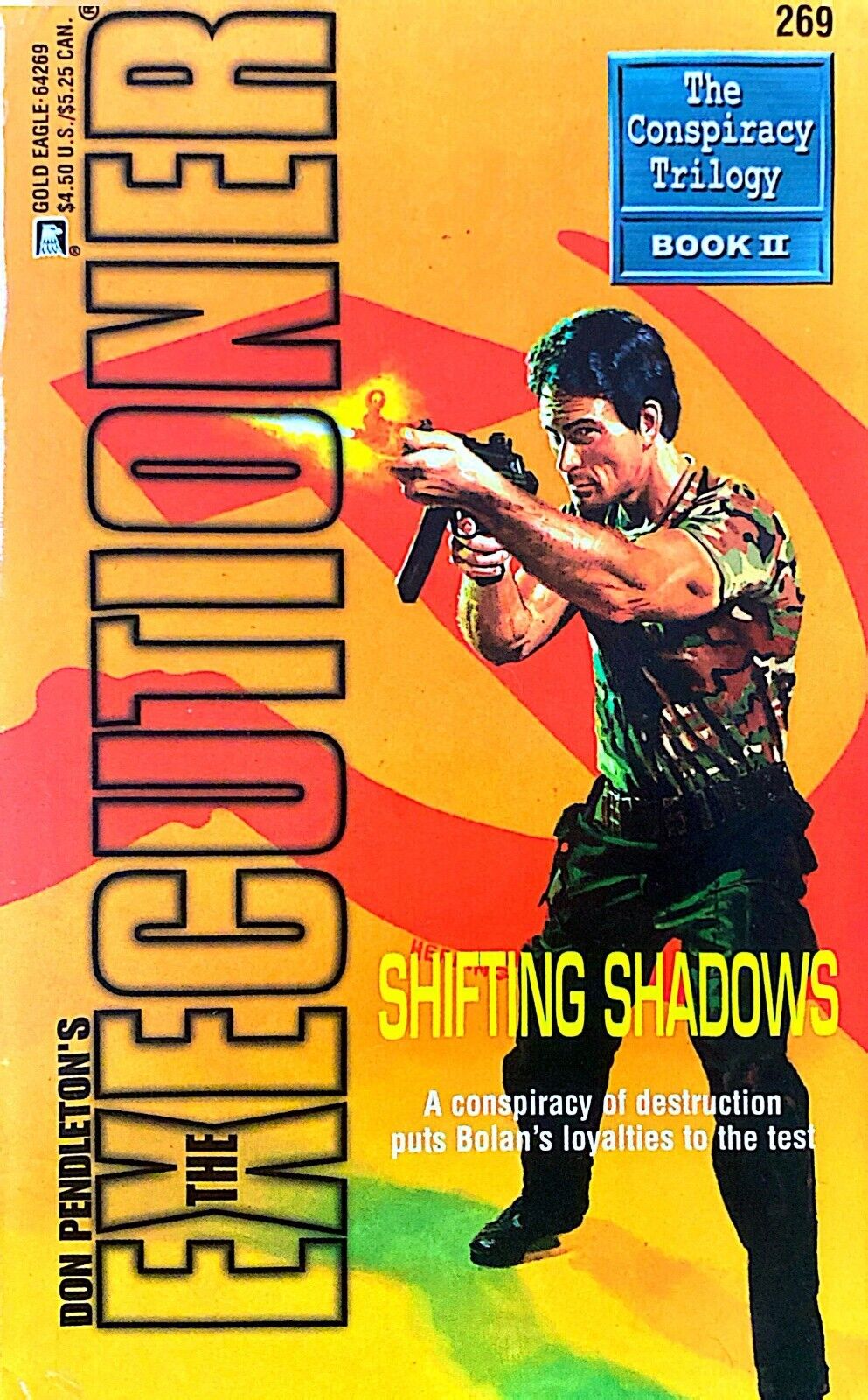 Don Pendleton's Mack Bolan Shifting Shadows Gold Eagle Paperback Executioner 269