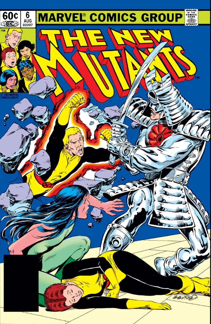Marvel Comics New Mutants #6 Bronze Age 1983