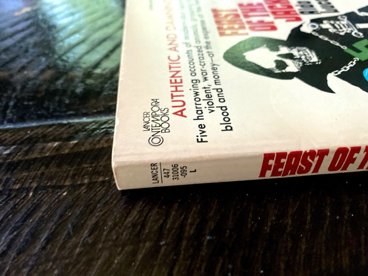Feast of the Jackals by Aldo Lucchesi 1972 Lancer Paperback