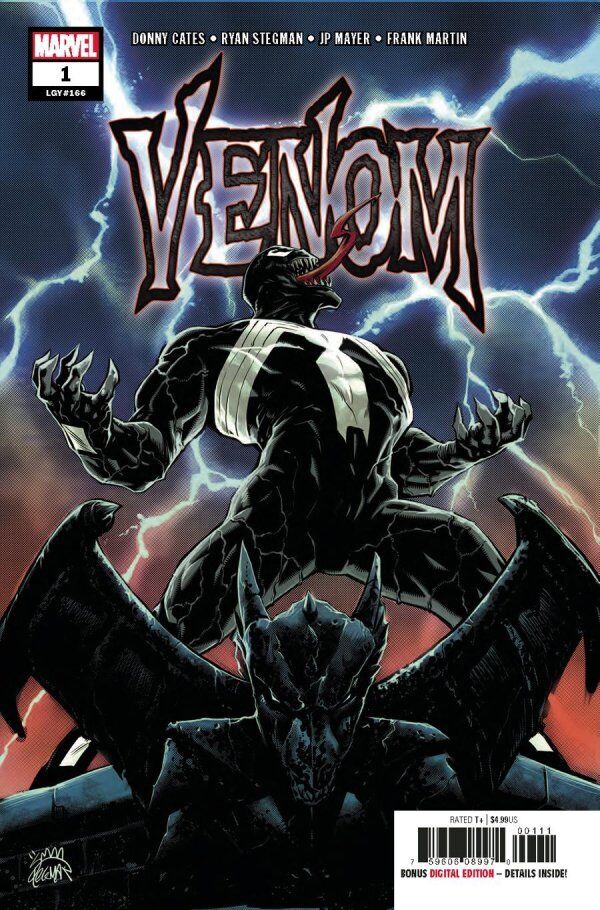 Marvel Comics Venom #1 Legacy #166 Modern Age 2018 Rivera Variant