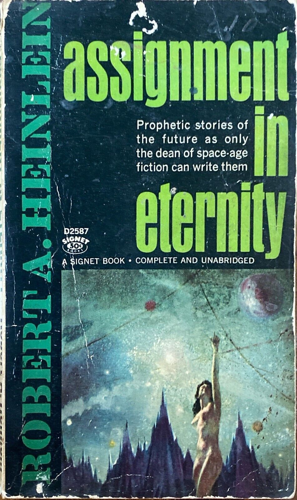 Assignment in Eternity by Robert Heinlein 1957 Signet Q5693 Paperback