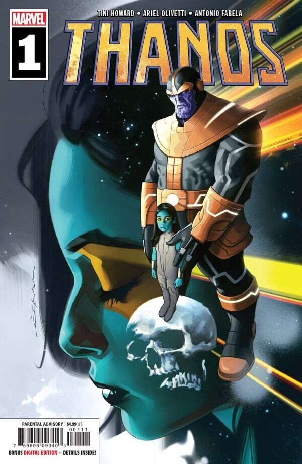 Marvel Comics Thanos #1 Modern Age Variant