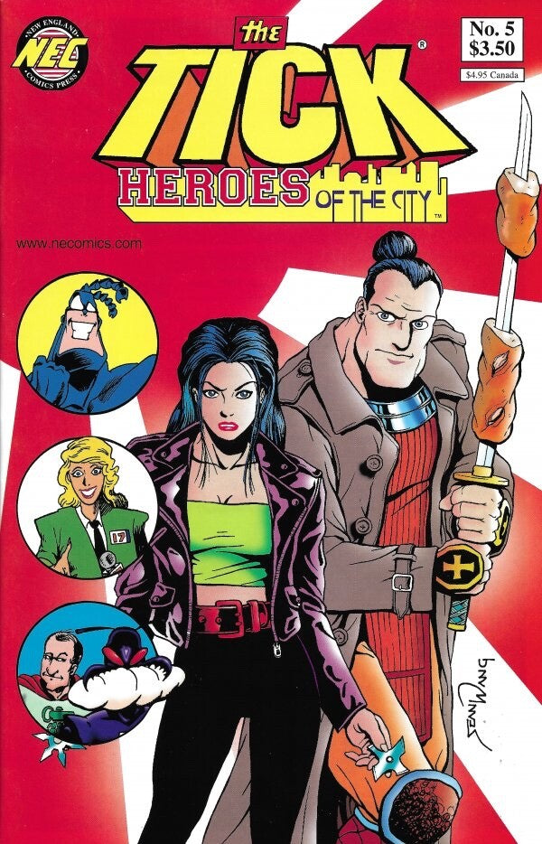 New England Comics The Tick: Heroes of the City #5 Modern Age 1999