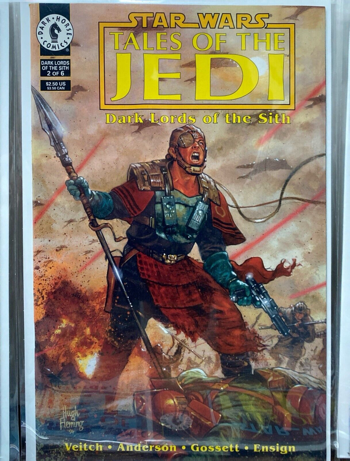 Dark Horse Star Wars: Tales of the Jedi Dark Lords of the Sith 1-6 + Ashcan 1994