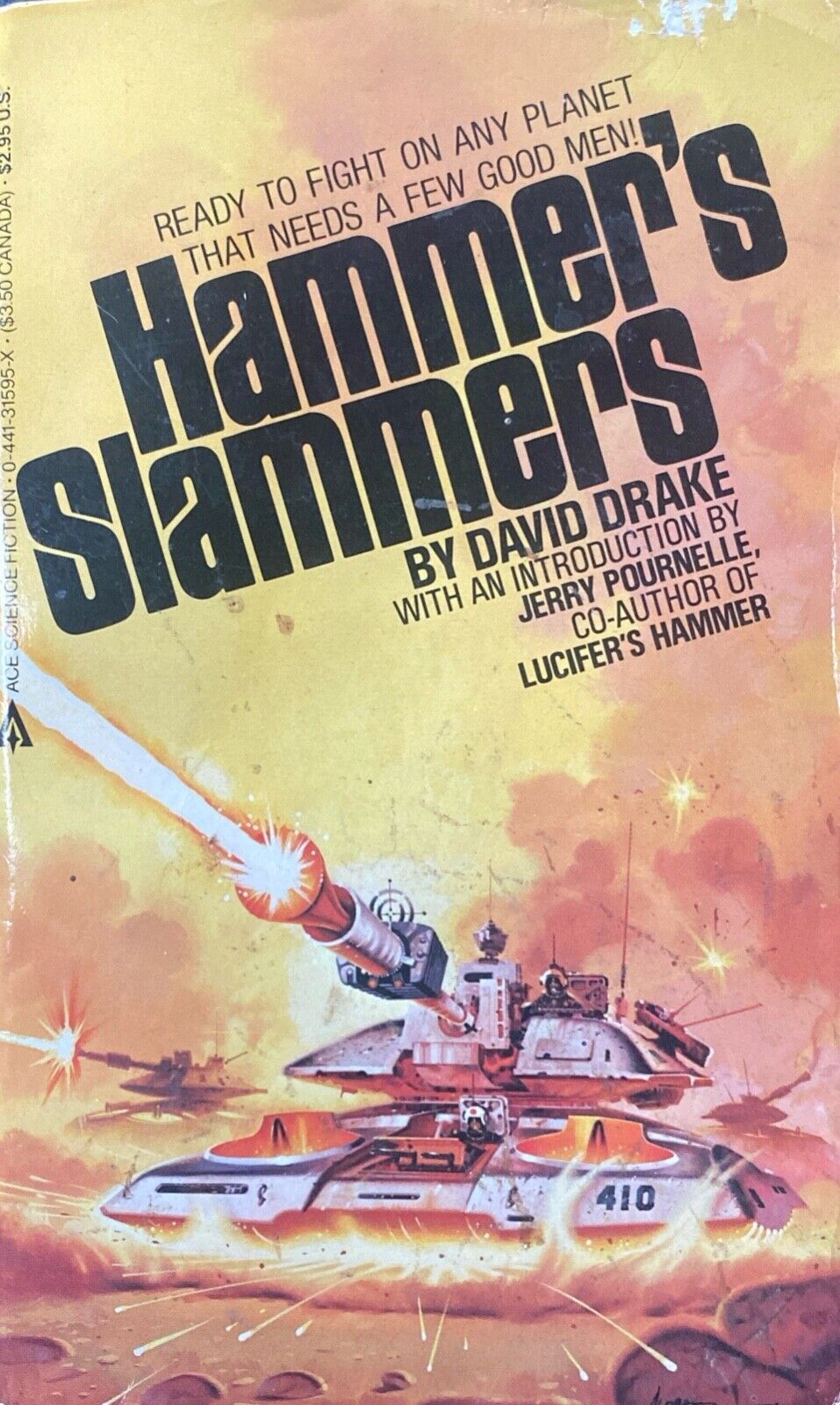 Hammer's Slammers by David Drake 1984 Ace Paperback