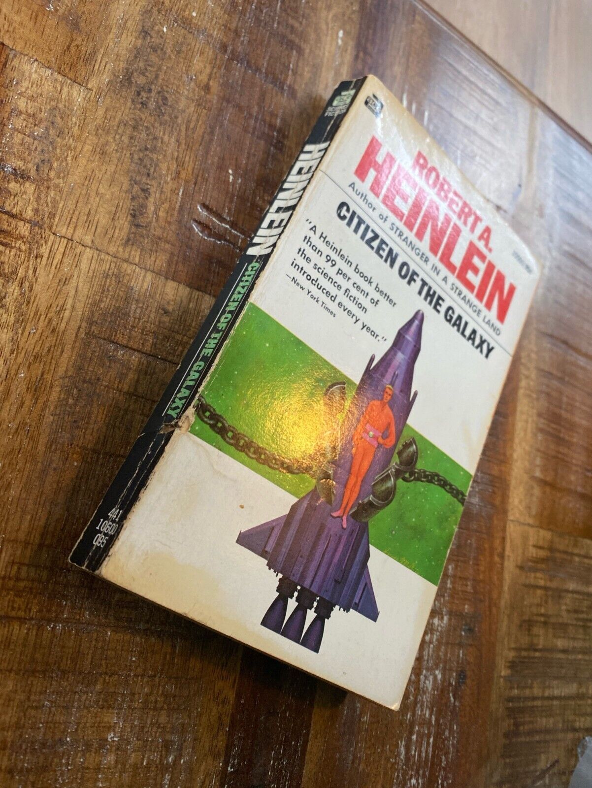 Citizen of the Galaxy by Robert Heinlein 1957 Ace 10600 Paperback