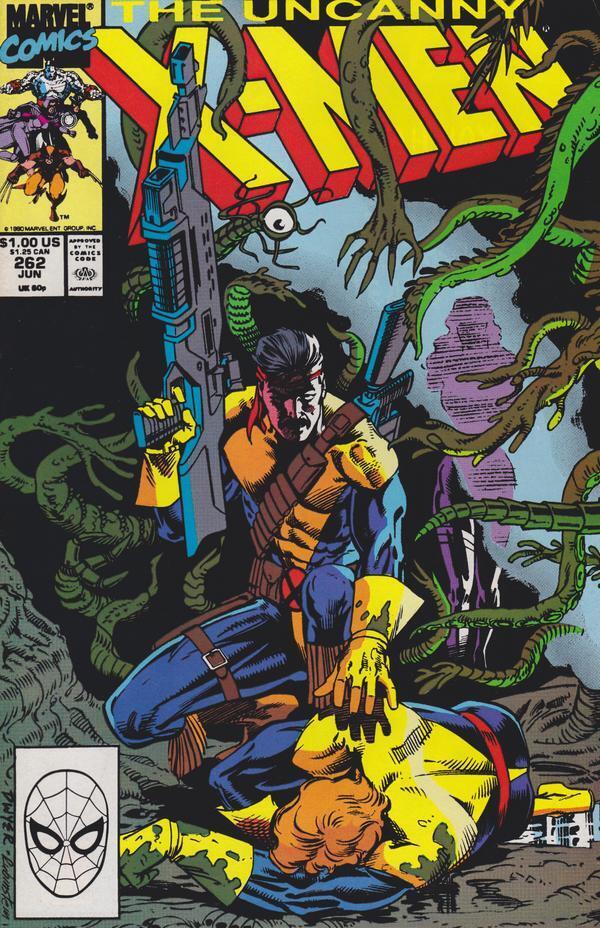 Marvel Comics Uncanny X-men #262 Copper Age 1990