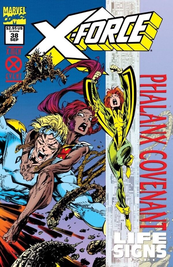Marvel Comics X-Force #38 Modern Age 1994 Phalanx Covenant