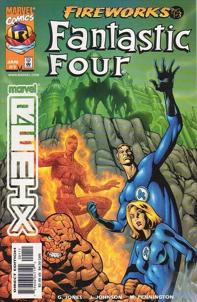 Marvel Comics Fantastic Four: Fireworks #1 Modern Age 1999