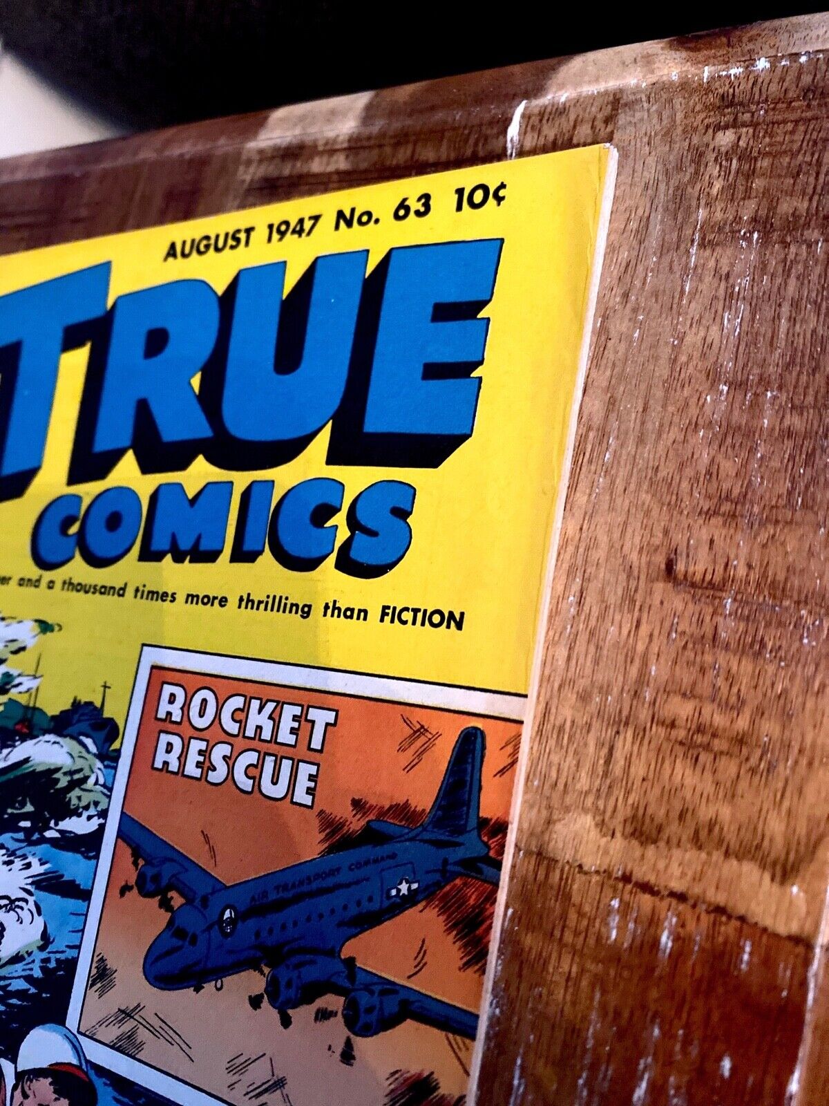 True Comics #63 Golden Age 1947 Hard Luck Hogan Lady Leatherneck