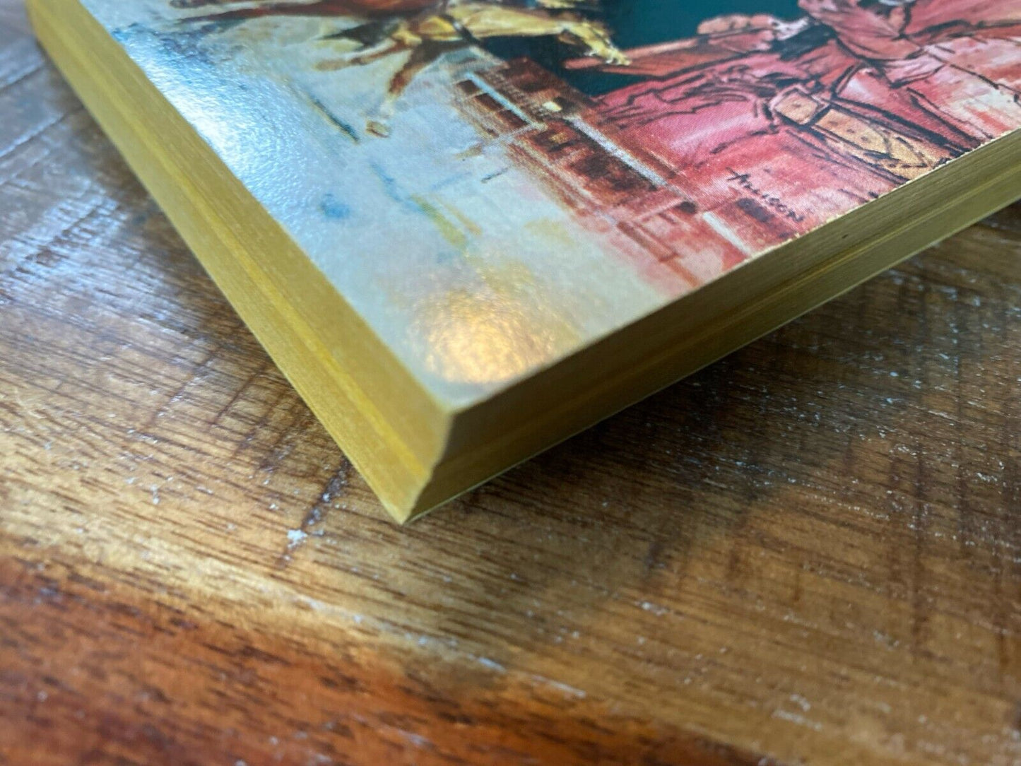 Raiders of Spanish Peaks by Zane Grey 1960 Pocket Cardinal C-385 Paperback First