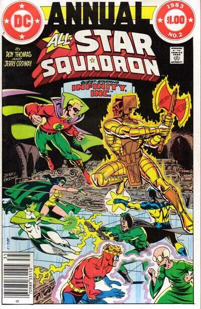 DC Comics All-Star Squadron Annual #2 1983 Bronze Age