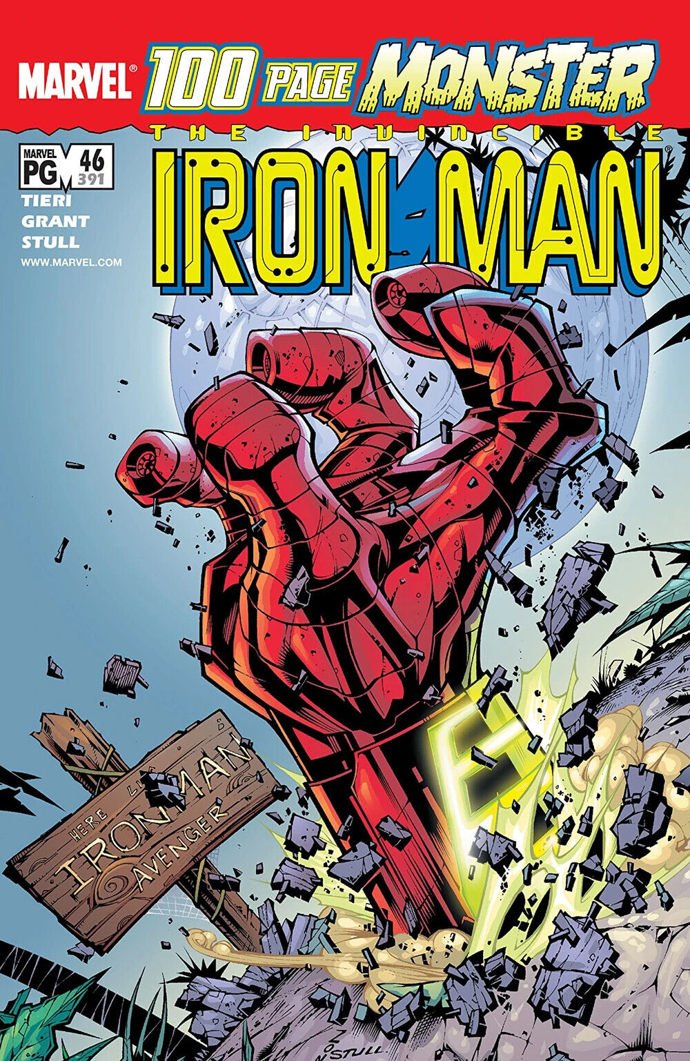 Marvel Comics Iron Man #46 (391) Modern Age 2001