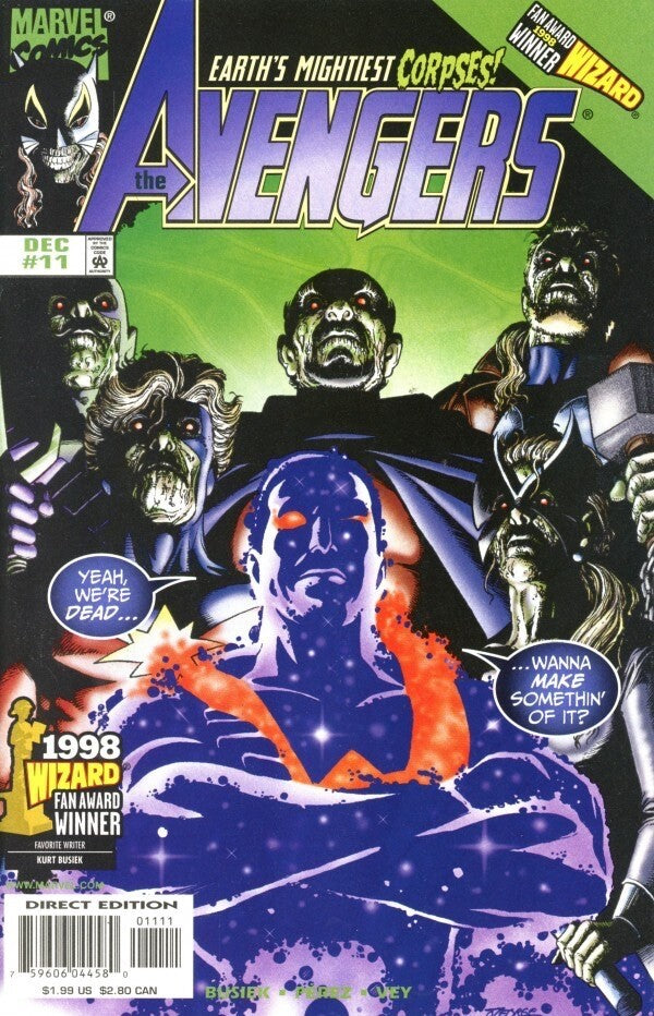 Marvel Comics Avengers #11 Modern Age 1998