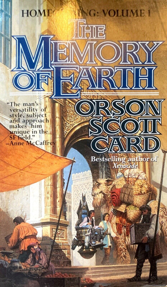 The Homecoming Quintet by Orson Scott Card Tor Paperback Memory of Earth