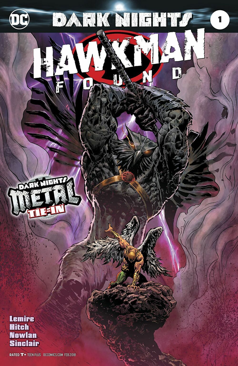 DC Comics Dark Nights Hawkman Found #1 Modern Age 2018