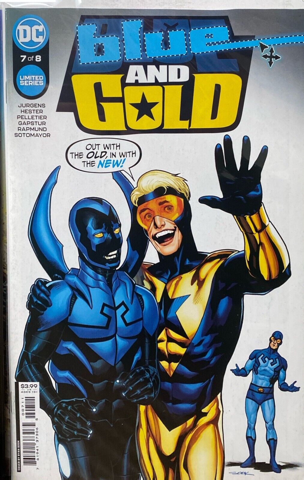 DC Comics Blue and Gold #1-8 Modern Age 2021 Complete Blue Beetle Booster Gold