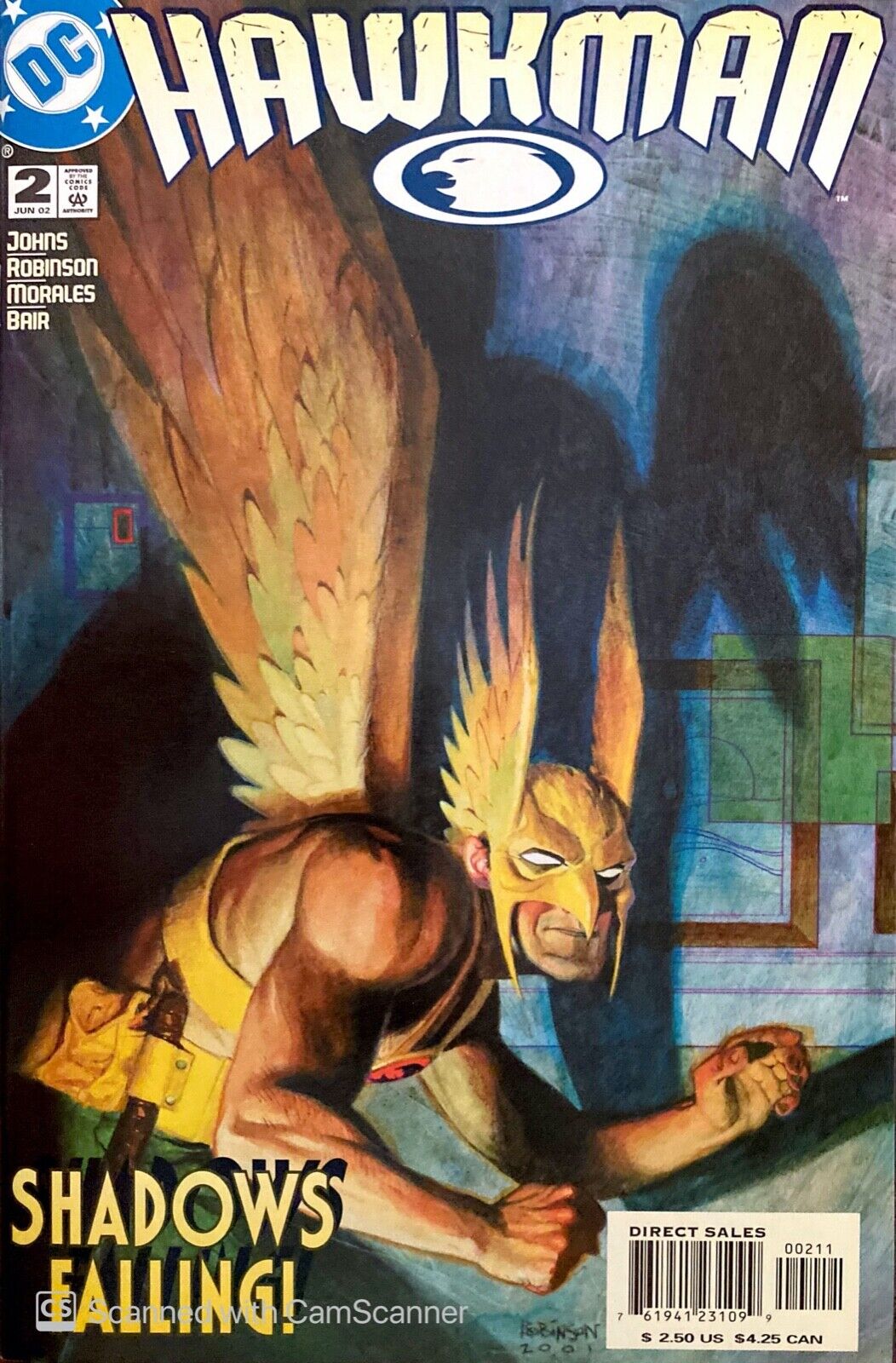 DC Comics Hawkman #2 Modern Age 2002