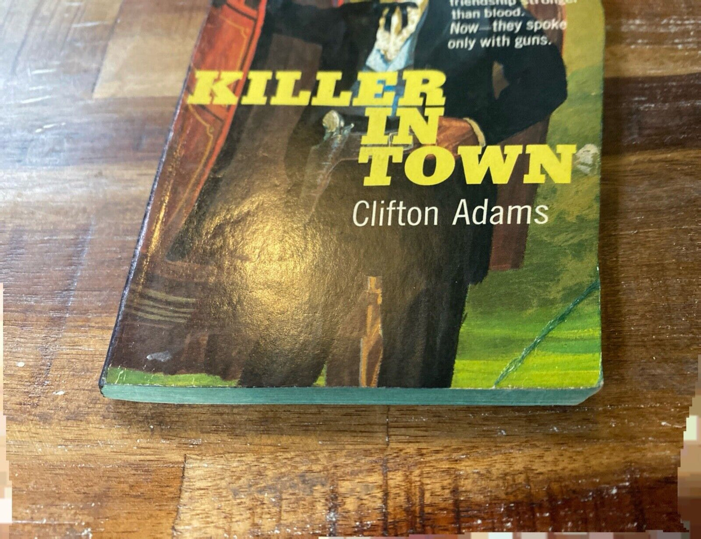 Killer in Town by Clifton Adams 1959 Dell First Edition A199 Paperback