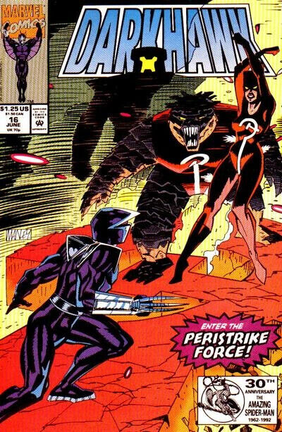 Marvel Comics Darkhawk #16 Modern Age 1992