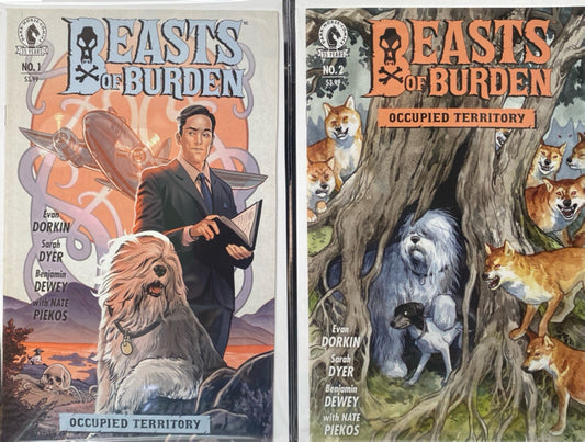 Dark Horse Comics Beasts of Burdern: Occupied Territory #1-4 Modern Age Complete