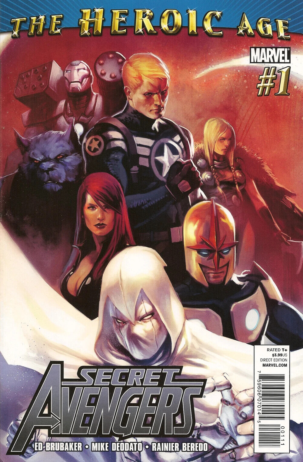 Marvel Comics Secret Avengers #1 Modern Age 2010