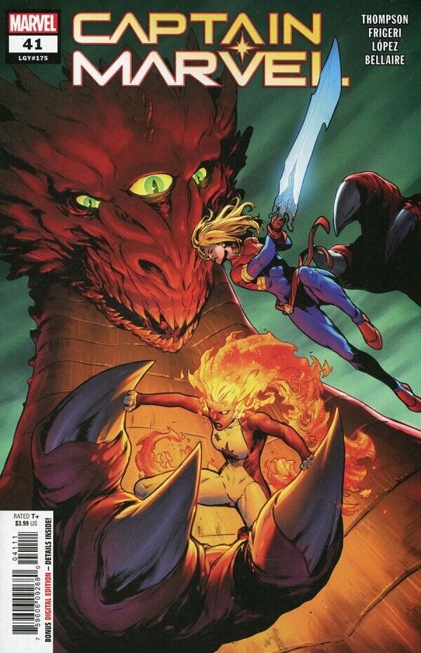 Marvel Comics Captain Marvel #41 (Legacy #175) Modern Age 2022