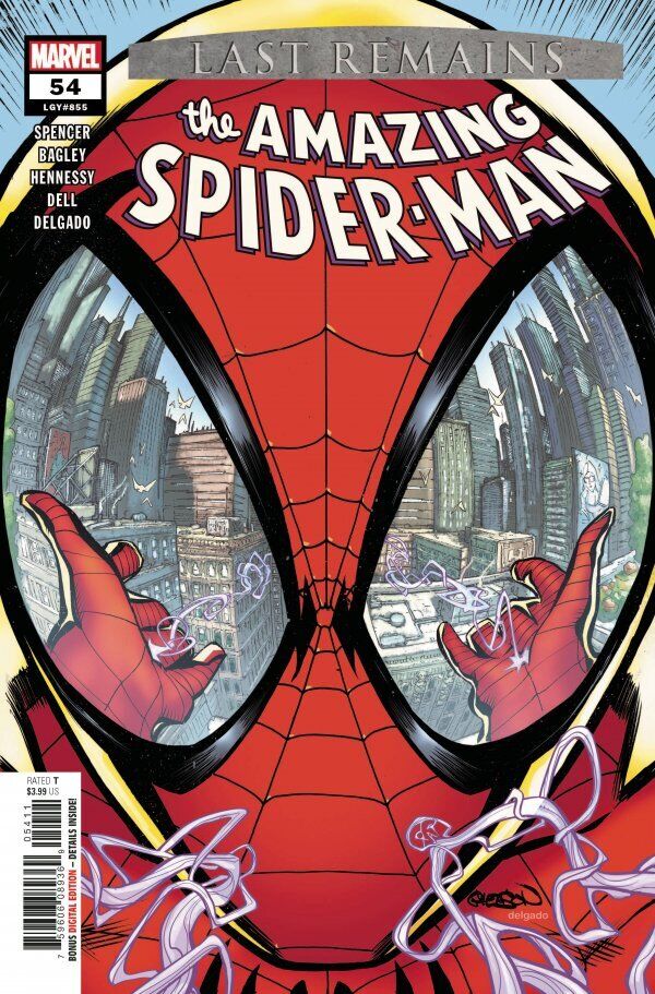 Marvel Comics Amazing Spider-man #54 Legacy #855 Modern Age 2020