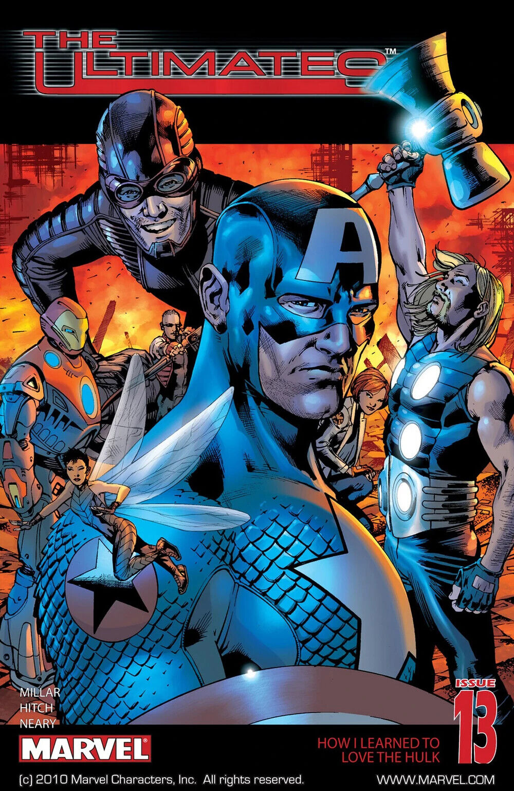 Marvel Comics The Ultimates #13 2004 Modern Age