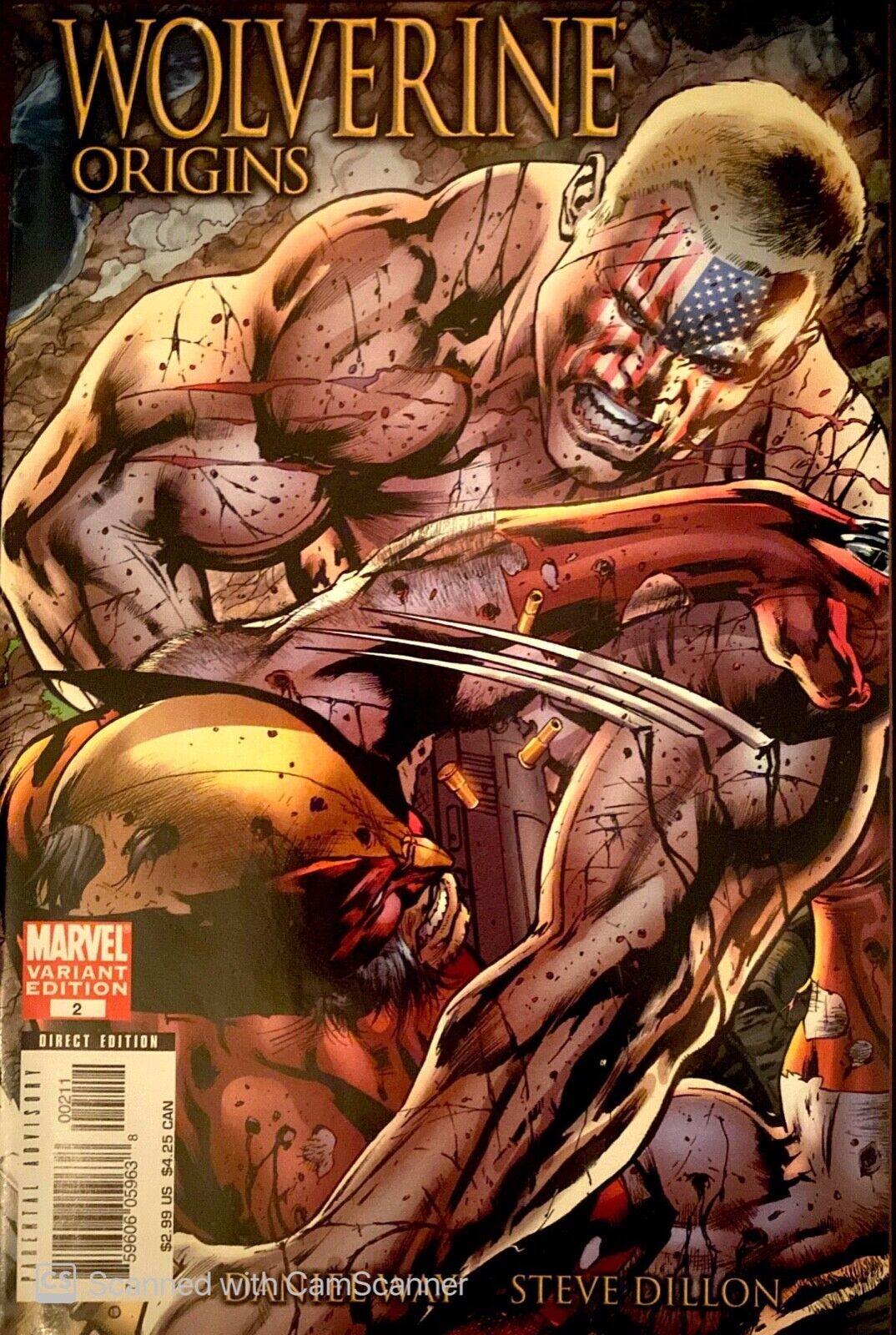 Marvel Comics Wolverine Origins #2 Modern Age 2006 Variant Cover C