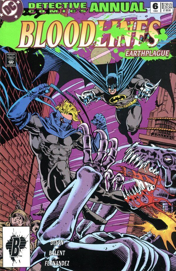 DC Comics Detective Comics Annual #6 Modern Age 1993 Bloodliens