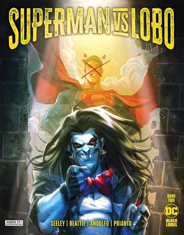 DC Comics Black Label Superman Vs. Lobo #2 Modern Age 2021