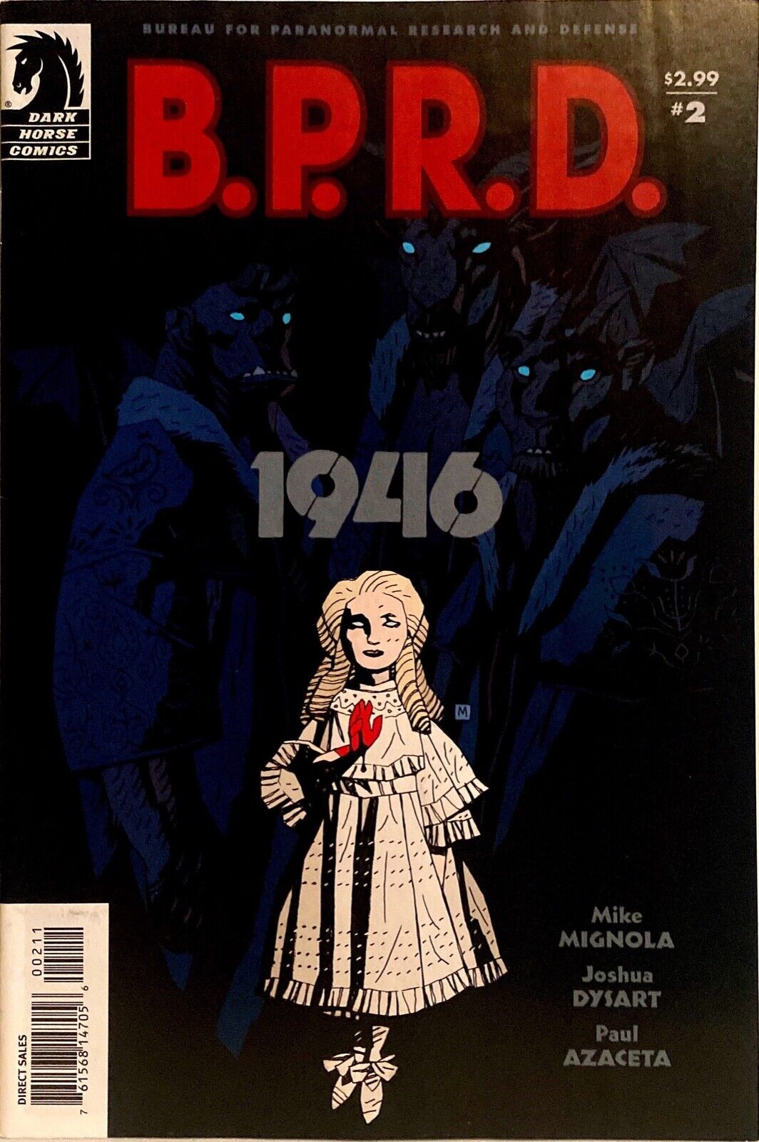 Dark Horse Comics B.P.R.D.: 1946 #2 Modern Age 2008