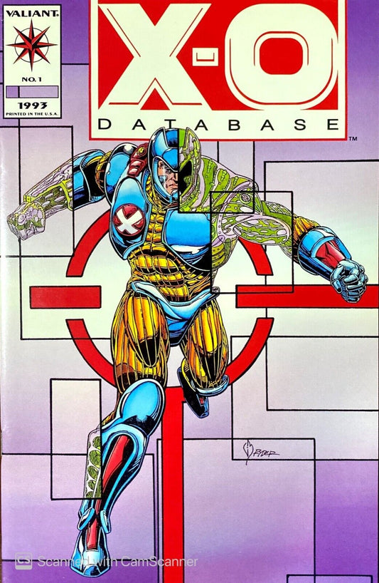 Valiant Comics X-O Manowar Retribution TPB & Database #1 Modern Age