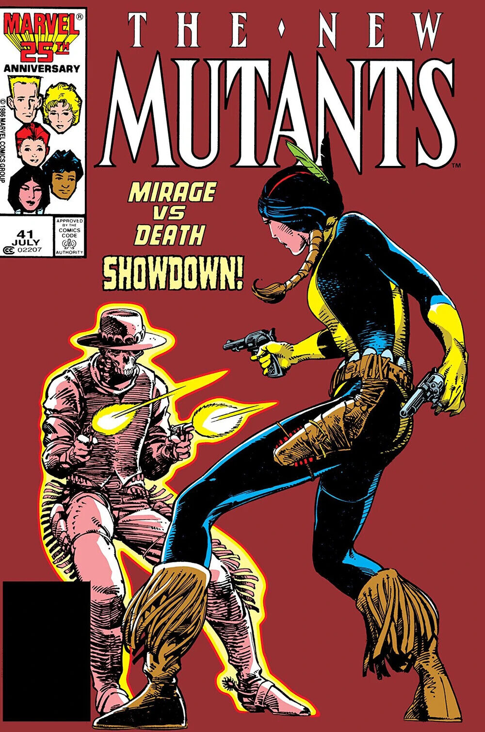 Marvel Comics New Mutants #41 Copper Age 1986