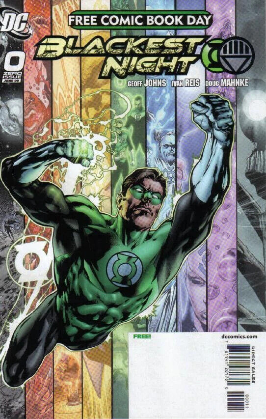 DC Comics Blackest Night #0 Modern Age 2009 FCBD