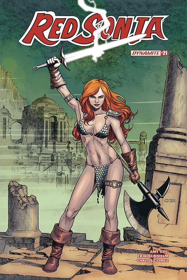 Dynamite Comics Red Sonja #21 Modern Age 2018
