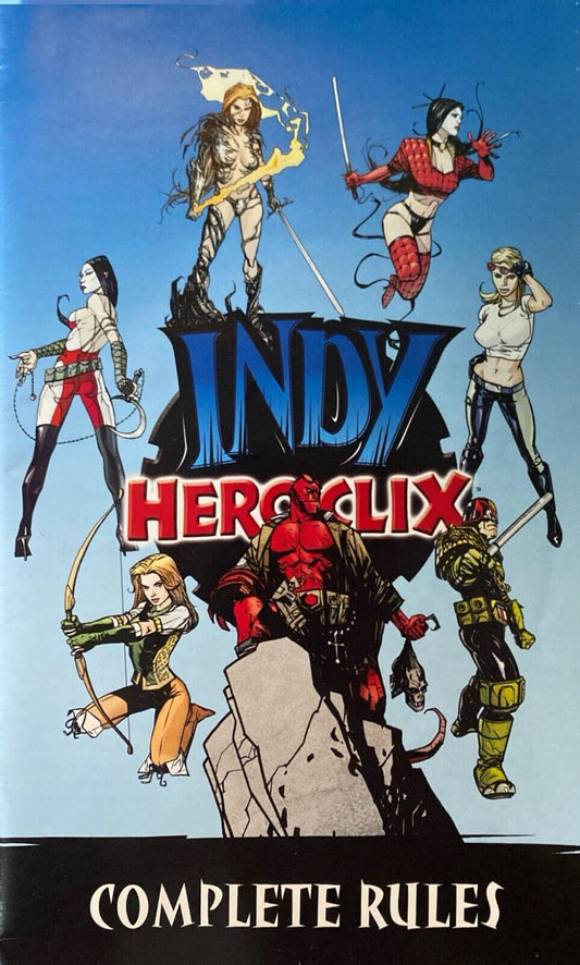 Heroclix Indy Complete Rules Team Abilities Quick-Start Rules Manuals ONLY