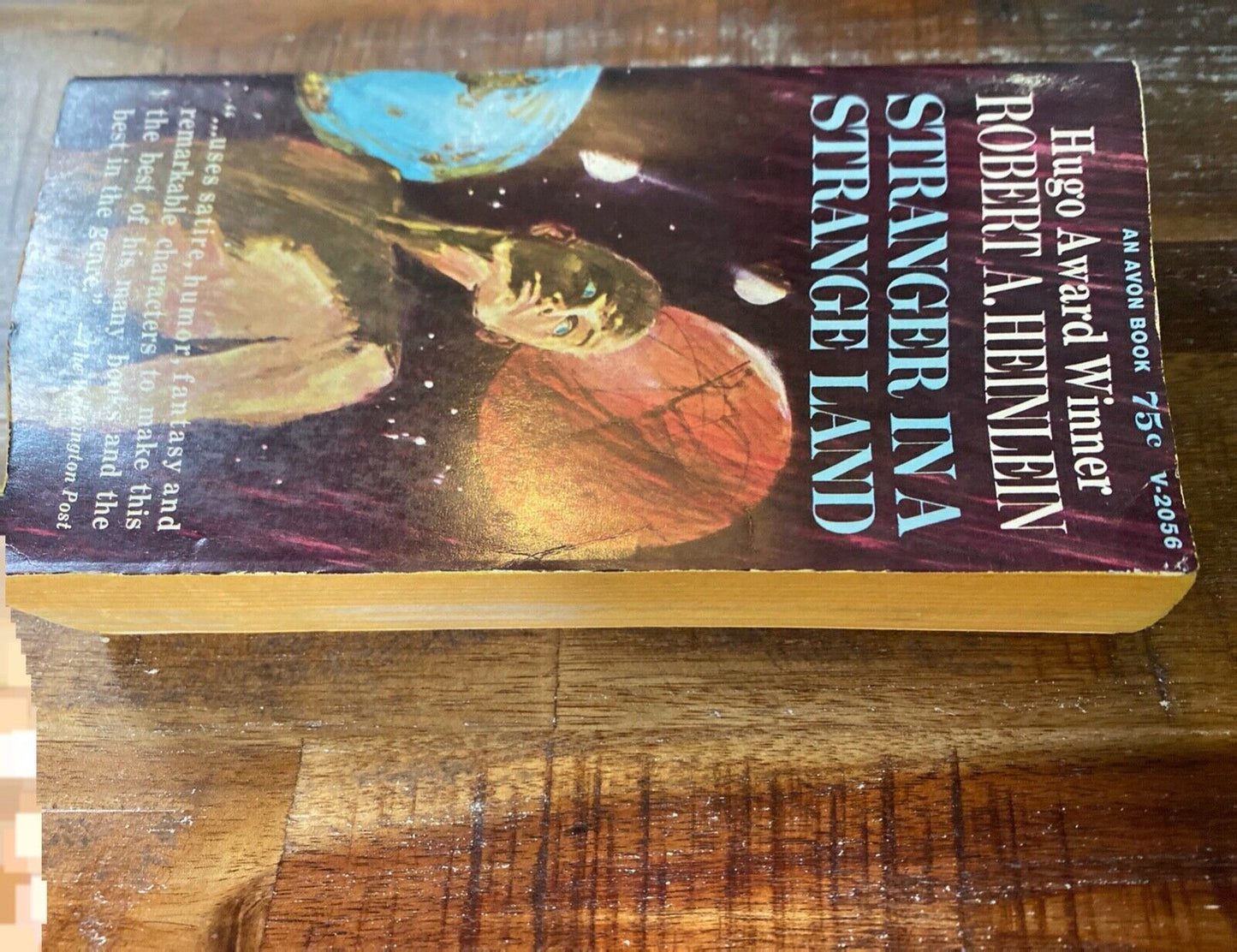Stranger in a Strange Land by Robert Heinlein 1961 Avon V-2056 Paperback First