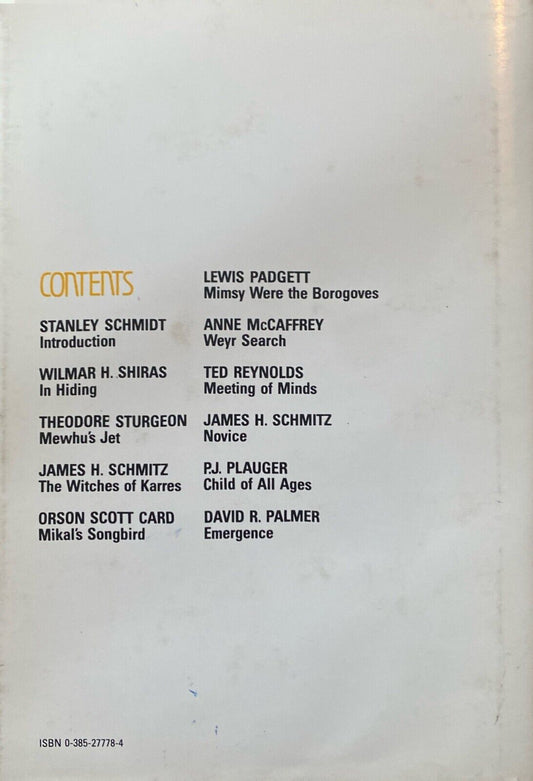 Analog's Children of the Future ed. by Stanley Schmidt 1982 Dial Press Hardcover