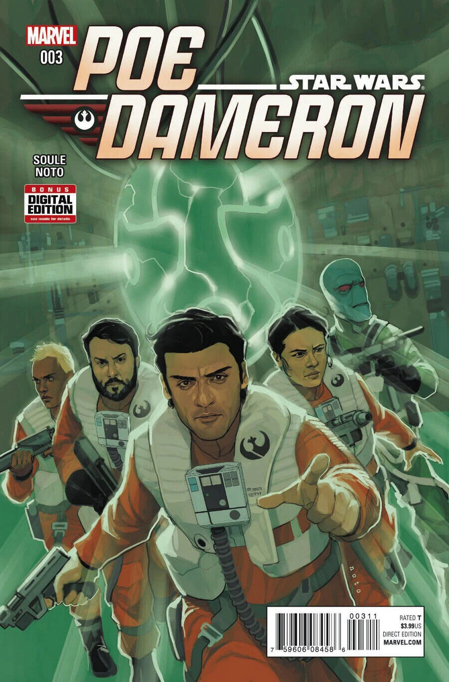 Marvel Comics Star Wars Poe Dameron #3 Modern Age 2016