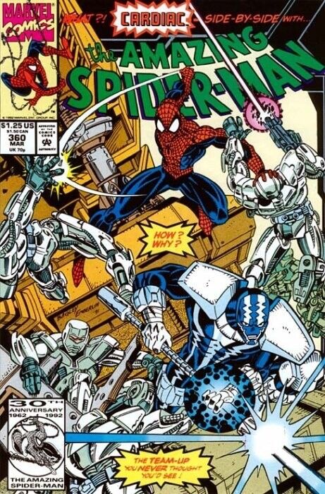 Marvel Comics Amazing Spider-man #360 Modern Age 1992