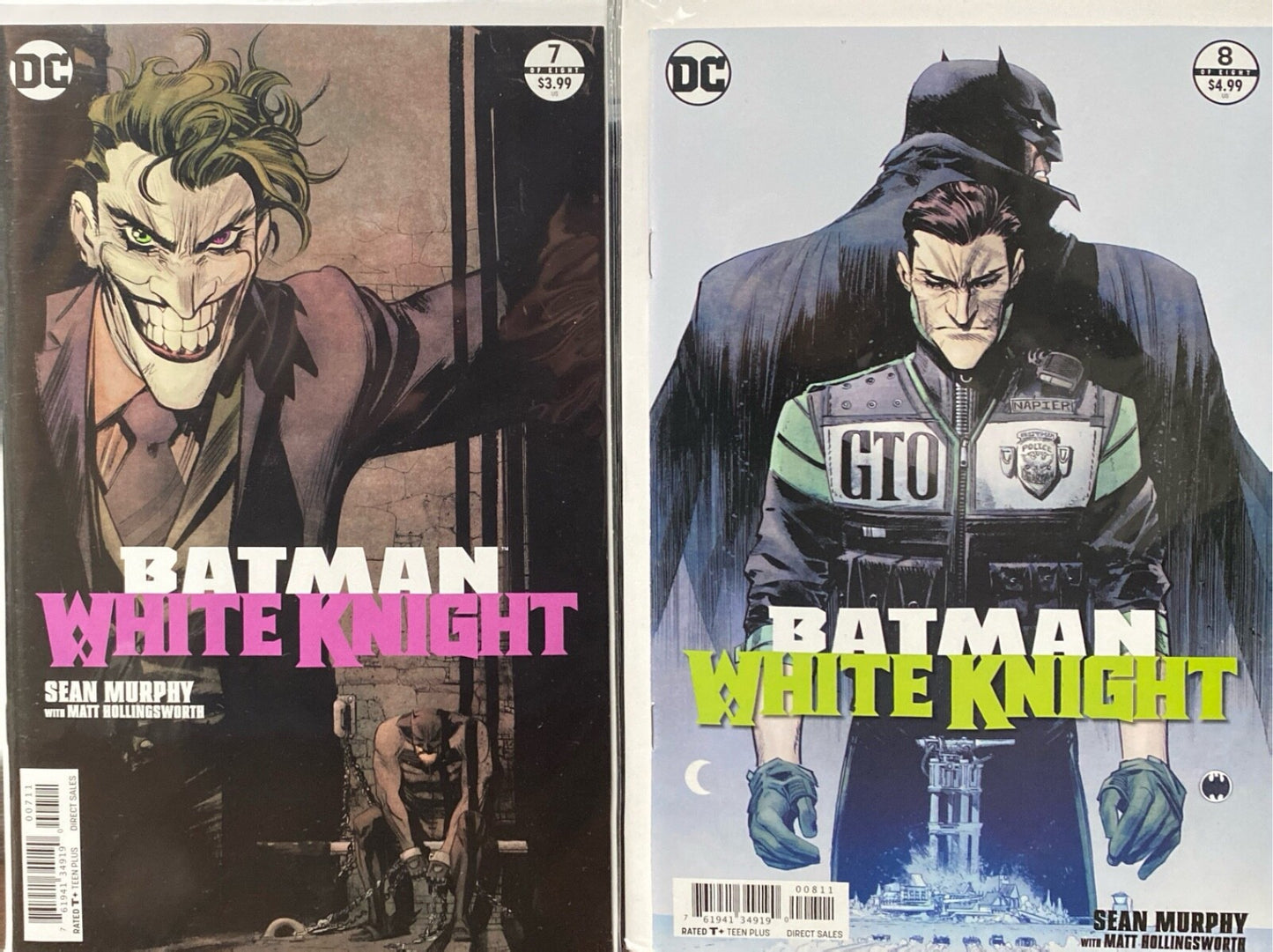 DC Comics Batman: White Knight #1-8 Modern Age 2017 Complete Series