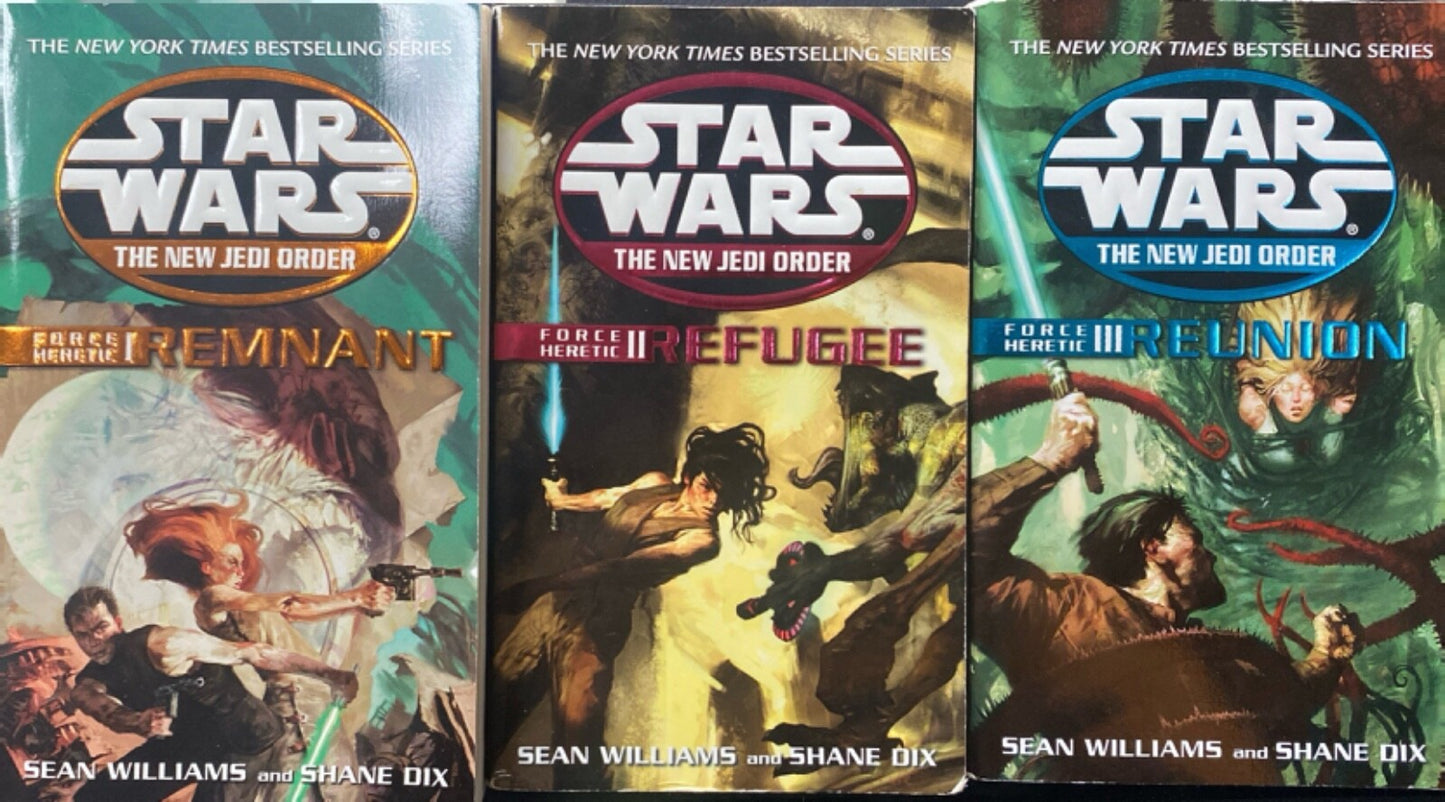 Sar Wars: The New Jedi Order - Force Heretic Trilogy by Williams & Dix Paperback