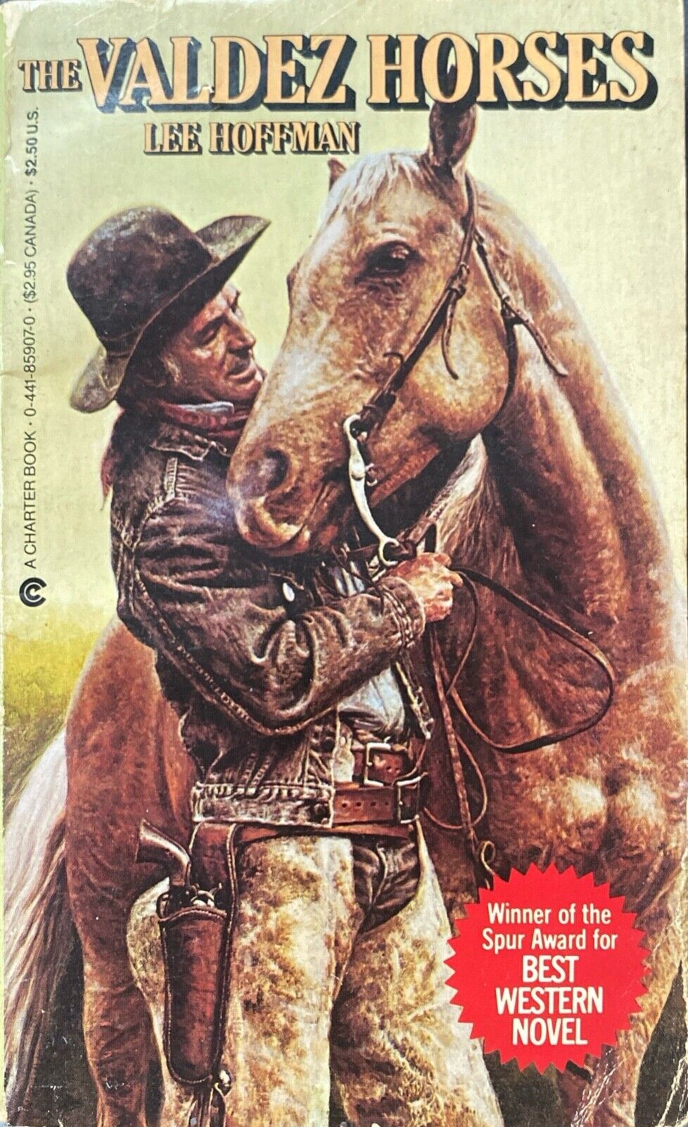 The Valdez Horses by Lee Hoffman 1985 Charter Paperback