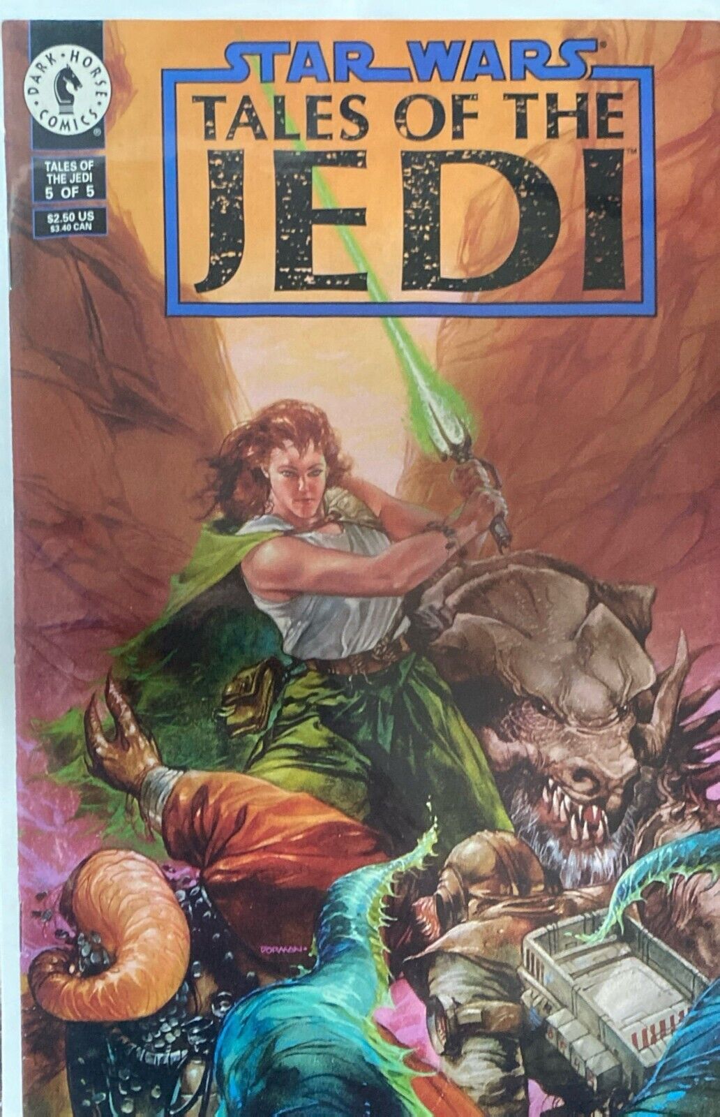 Dark Horse Comics Star Wars: Tales of the Jedi #1-5 Modern Age 1993