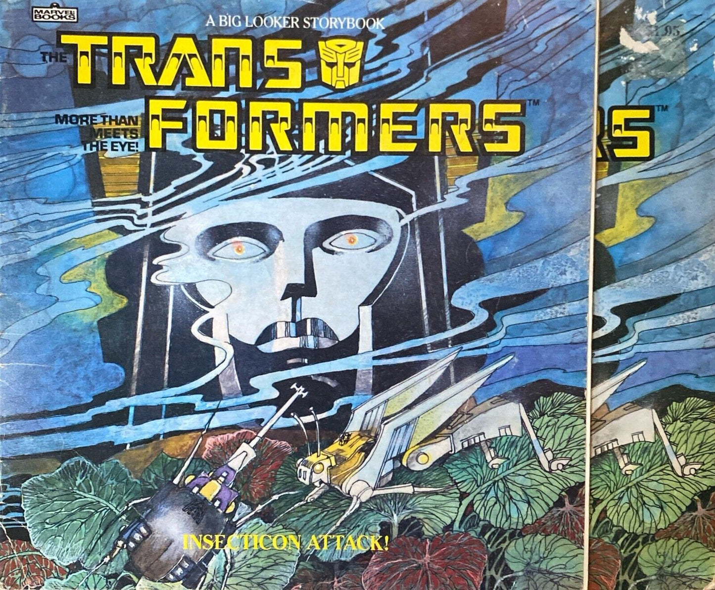 Transformers: Insecticon Attack! by Dana Rosenfeld 1985 Marvel Books Paperback